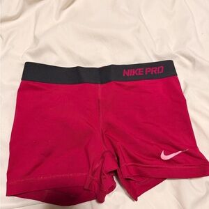 Nike Women's Crimson Athletic Shorts